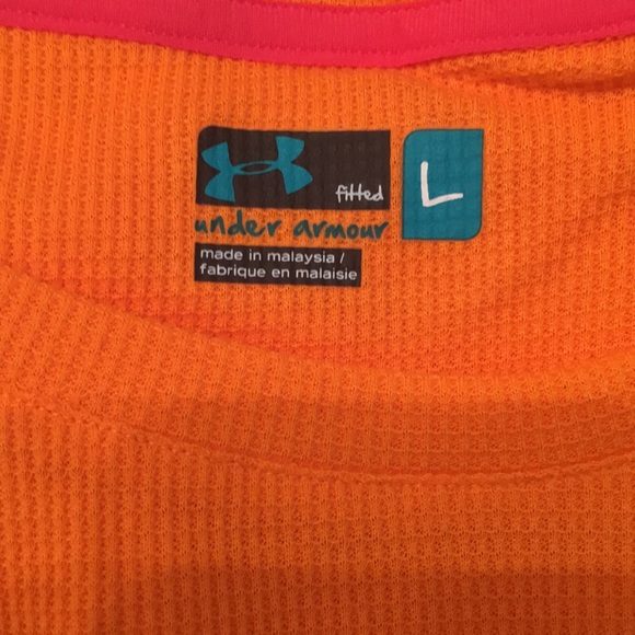 Under Armour women's waffle crew neck shirt Top - Picture 3 of 8